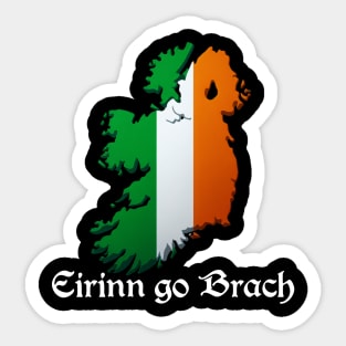 Éirinn go Brách: Celtic Pride Tee Sticker